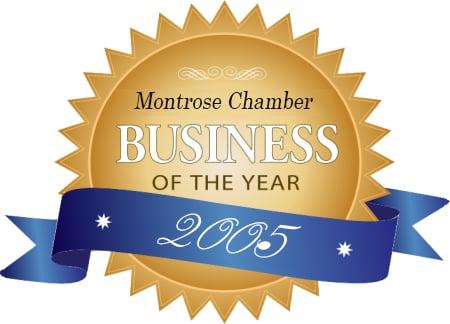 Montrose Chamber gives Jenkins Properties BUSINESS OF THE YEAR!!