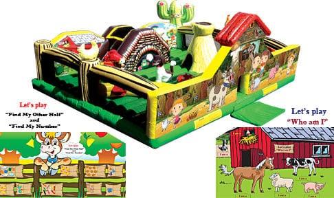 My Little Farm, a toddler unit, color matching, ball pit and so much more