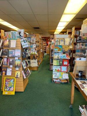 Locally owned used bookstore