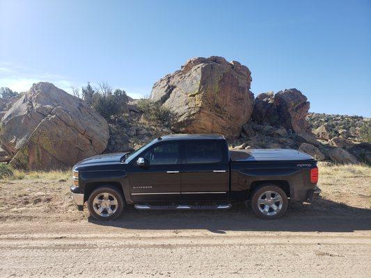 Made it onto our land and future homestead and farm in Arizona. Thanks Scott