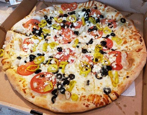 Large Grecian Pizza