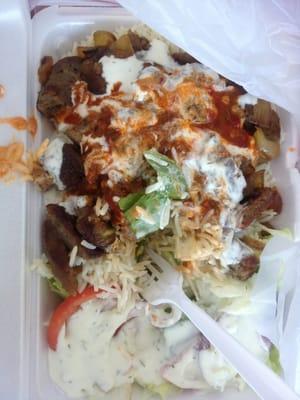 Fast, cheap, and tasty gyro plate