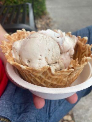 Waffle Cone/Bowl Mac Attack and Full Court Pretzel