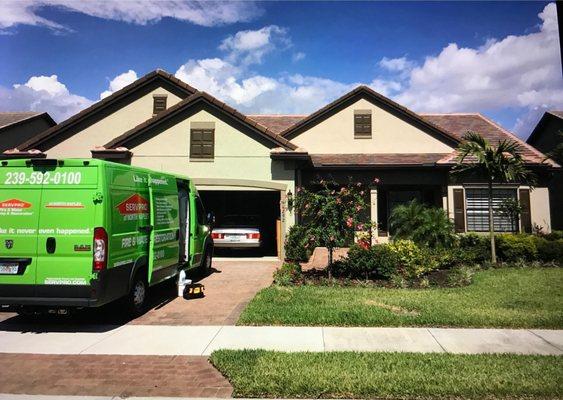 Faster to Any Size Disaster. #SERVPRO