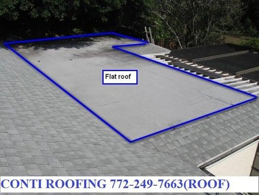 flat roof replacement