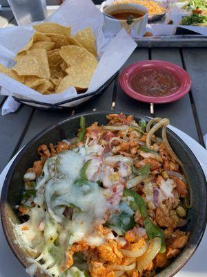 Fajita Rice Bowl with chicken