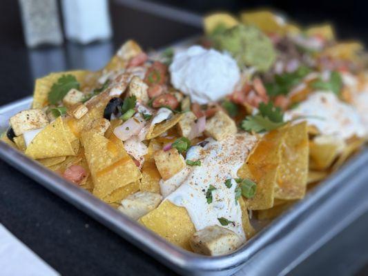 Chicken nachos