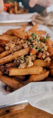 Lost Boys fries were on-point. They were crispy and full of real garlic and herb flavor...