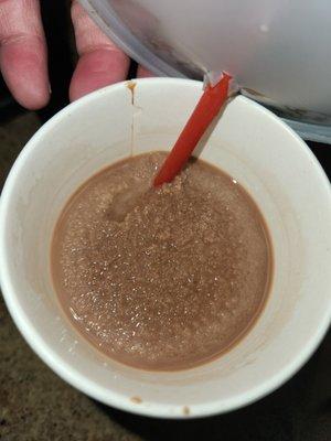 Frozen hot cocoa