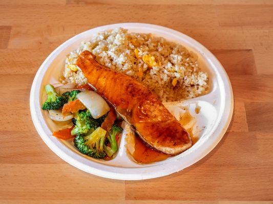 Hibachi Salmon