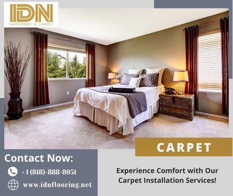 Upgrade Your Home with Plush Carpet Installation.

Bring a touch of luxury to your home with our top-quality carpet installation services.