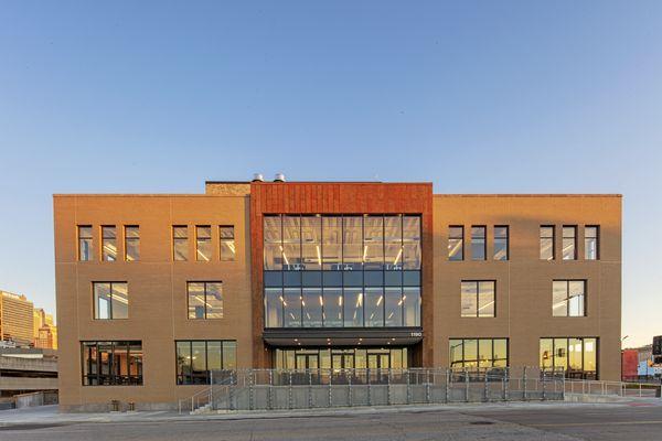 Post Building Exterior North Entrance