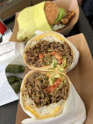 Teriyaki Beef Burrito