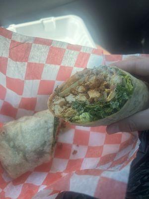 Buffalo Chikn Wrap