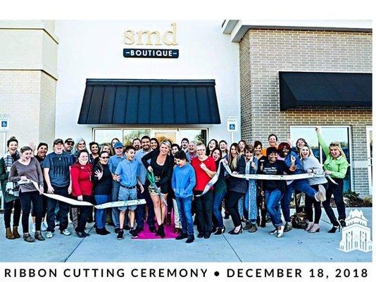 Ribbon cutting ceremony