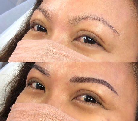 Microblading & shading by Tina