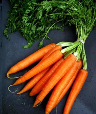 Yeah, carrots are good for your eyes.