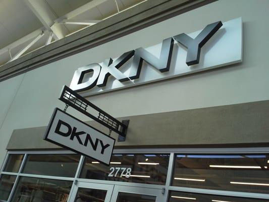 DKNY Store Front, Livermore Premium Outlets, Livermore, CA.