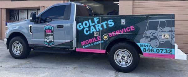 Mobile and in house golf cart repairs.