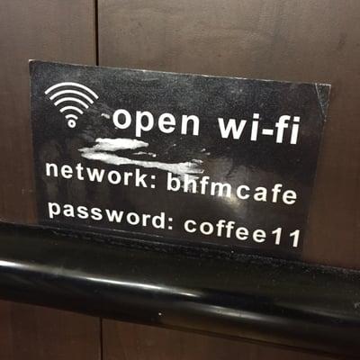 Free Wi-Fi is actually fast!