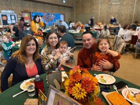 Thanksgiving Feast - A great way to celebrate fellowship among our Shepherd families.