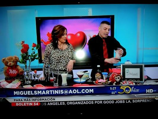 Miguel -Featured on Univision Morning Show