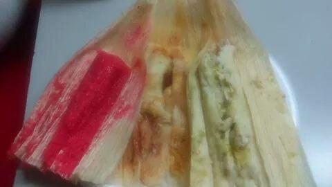 Tamales d dulce y chile  (: