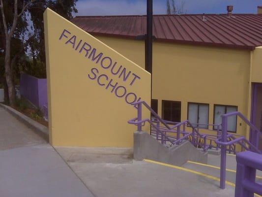 Fairmount front stairs after our recent ADA construction