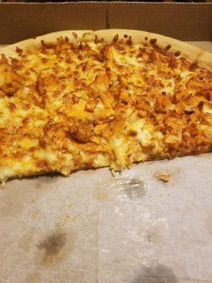 Buffalo chicken pizza