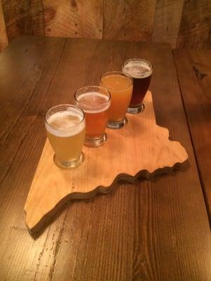 Flight Of 4 Maine Beers