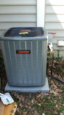 Heat Pump Install in Newport News, Virginia.