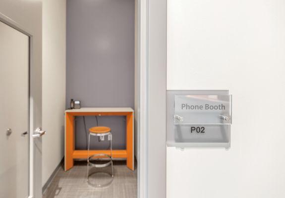 Phone Booths for Private Calls