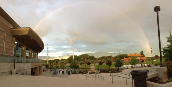 Outdoor areas at the UCCC