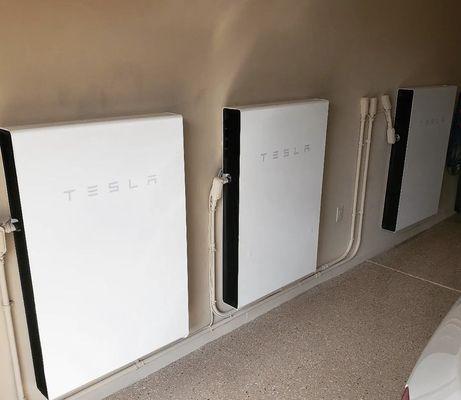 Installed Tesla Powerwalls! Ready for anything!