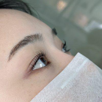 Keratin Lash Lift and Tint / C Curl