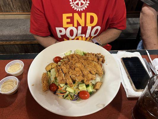 Chicken strip Salad