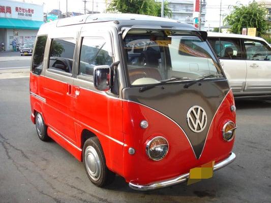 Subaru Sambar with VW kit in Japan