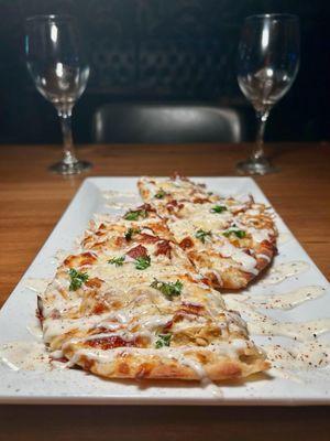 Chicken Bacon Ranch Flatbread