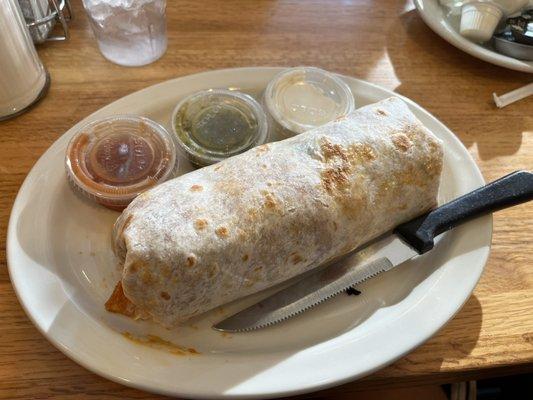 Our Delicious Breakfast Burrito