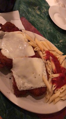 chicken parmigiana from Johnny cs