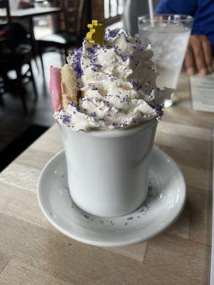 Honey lavender latte