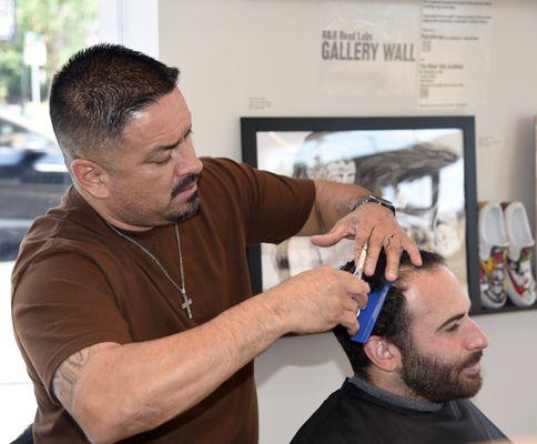 Our expert barbers, with their lived experience, are uniquely skilled in cutting all hair types and textures.