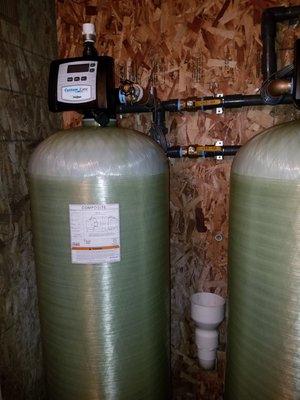 Four House Group Water System Iron Filtration in Issaquah, Washington