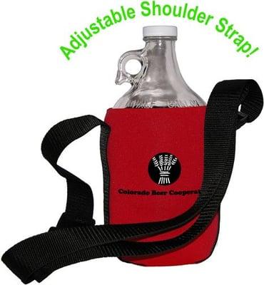 Growler Koozies with Strap