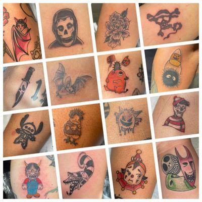 Tattoos from Friday the 13th 2023 by owner Koji