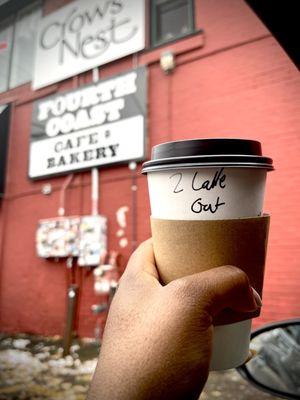 Vanilla,Cinnamon,Honey Latte with Oak Milk