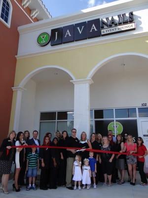 Our ribbon cutting!