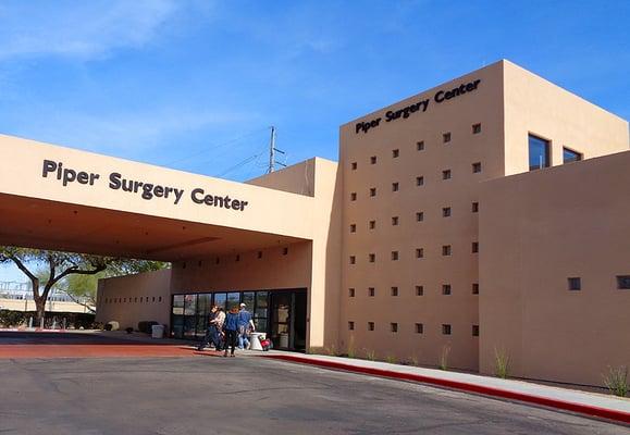 Piper Surgery Center, in the HonorHealth Scottsdale Shea Medical Center complex.