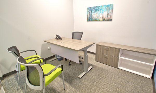 Private Dedicated and Hourly Offices