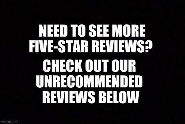 Check out our unrecommended reviews for more customer feedback!